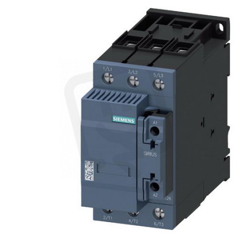 kondenzátorový stykač, AC-6b 50 kVAr/400 V 2 NC, AC 110 V, 3pól.