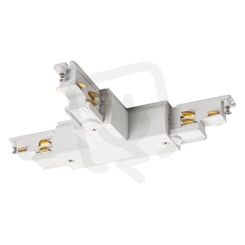 S-TRACK DALI T-spojka s možností napájení uzemnění vnější vlevo bílá SLV 1002654