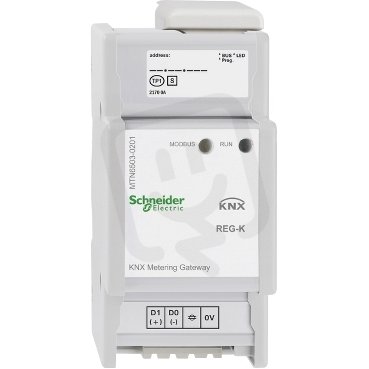 KNX-Modbus brána pro měřiče spotřeb REG-K SCHNEIDER MTN6503-0201