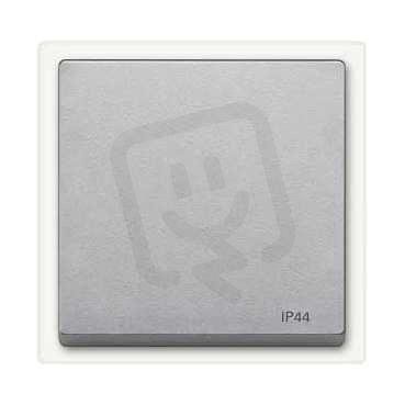 Merten Kryt spínače, IP44, System M, Aluminium SCHNEIDER MTN433060