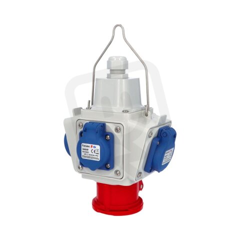 Zásuvkový závěsný box PowerBOX  IP44 3x230V, 1x400V/16/5 FAMATEL pb200