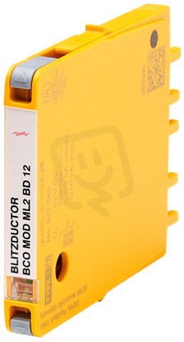 Kombinovaný svodič - modul pro 1pár vodičů BLITZDUCTORconnect stavový terčík