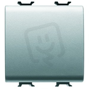CHORUS Vypínač řazení 6, 250V, 16A, 1pólový, 2 moduly, titanová GEWISS GW14071
