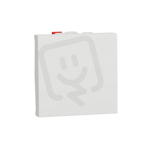 Nová Unica Tlačítko řazení 1/0, 2M, Bílé SCHNEIDER NU320618