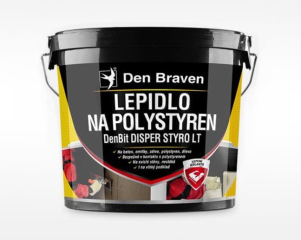 Den Braven 11014BI Lepidlo na polystyren DenBit DISPER STYRO LT 10 kg