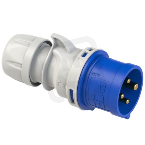 vidlice 4P, 16 A/230V, 9h, IP44 PCE 014-9