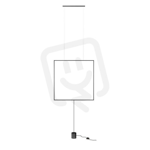 Stojací lampa SLICK SU/ LAMP SQ LED 37W 3000K SBK REDO 01-2136