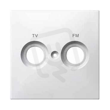 Schneider MTN299719 Centrální deska FM+TV pro anténní zásuvku, S-Design, polar