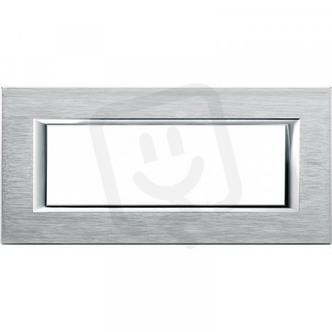 Legrand HA4806CR BTAX RÁMEČEK 6M CHROM BROUŠENÝ