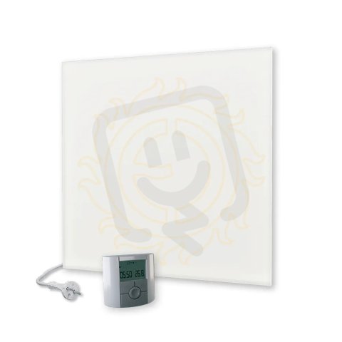 Skleněný bezrámový panel ECOSUN 300 GS+ Mléčně bílý 300W FENIX 5437741