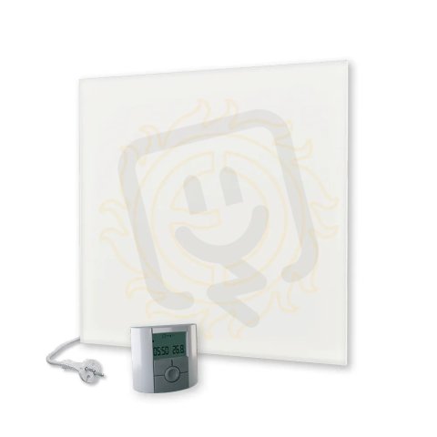 Skleněný bezrámový panel ECOSUN 300 GS+ Mléčně bílý 300W FENIX 5437741