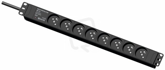 RACK-PROTECTOR-X8-1U zásuvky s přepěťovou ochranoudo 19'/8zás 1U A05872