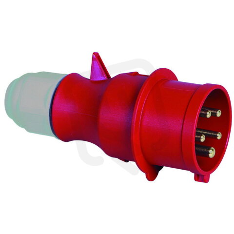 Vidlice 16A 5p 400V IP44 6h BALS 203-TLS