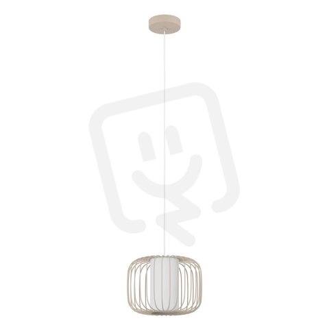 Závěsné svítidlo TERRAROSA E27 d285 písková/bílá 1X40W EGLO 900867