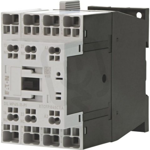 DILMP45-11(RDC24)-PI Výkonový stykač 4-pól+1z1v Push-in svorky 45A AC-1 24V DC