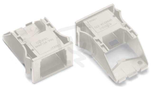 Rámeček snap-in 2pól. 1,0-3,0 mm černá WAGO 770-337