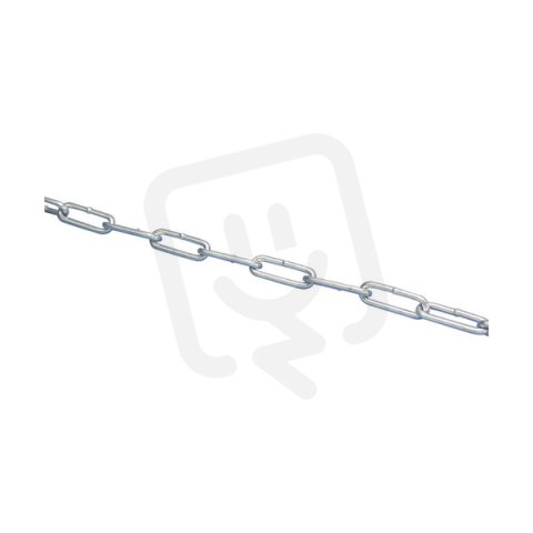 řetízek, velikost oka 22x3,5 mm, průměr drátu 2 mm, pozinkovaný CHN13KSP 591410