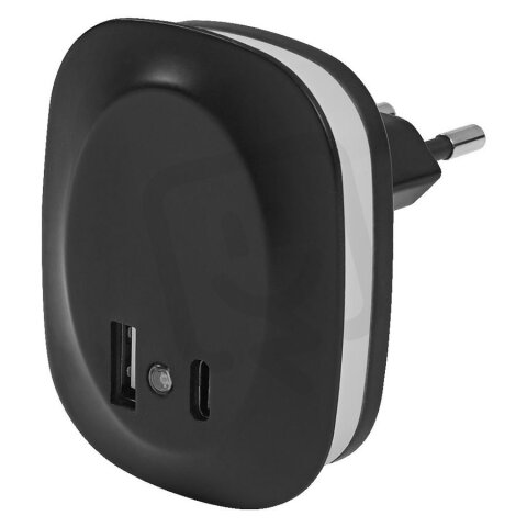 LEDVANCE Lunetta Edge USB AC 3000K Black