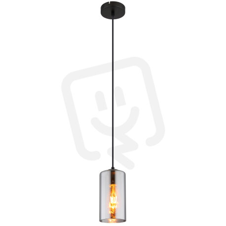 Závěsné svítidlo OLLY černá 1xE27 25W 230V GLOBO 21002H