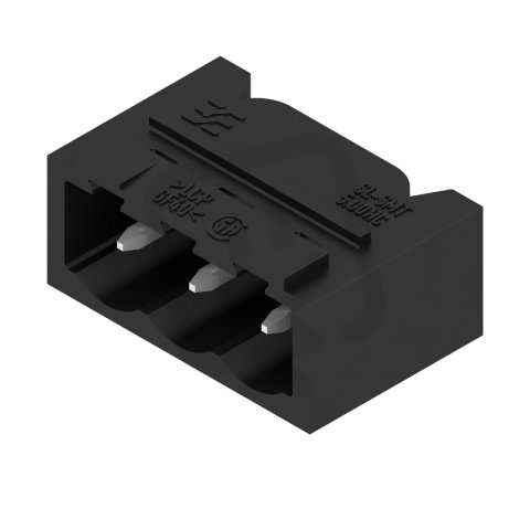 Zásuvný konektor DPS SL-SMT 5.00HC/03/90G 3.2SN BK BX WEIDMÜLLER 1840130000