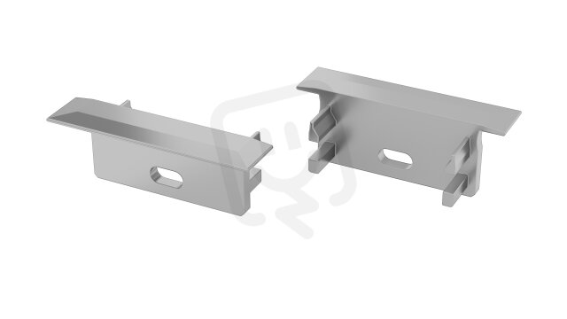 Koncovka profilu EC-PROFIL GEMI SILVER LACQ HO (12-1055-01) GREENLUX GXLP1493