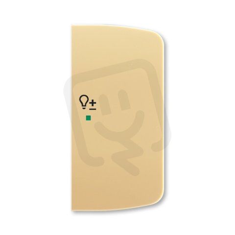 ABB Tango Kryt 2násobný pravý symbol stmívání béžová 6220A-A02204 D