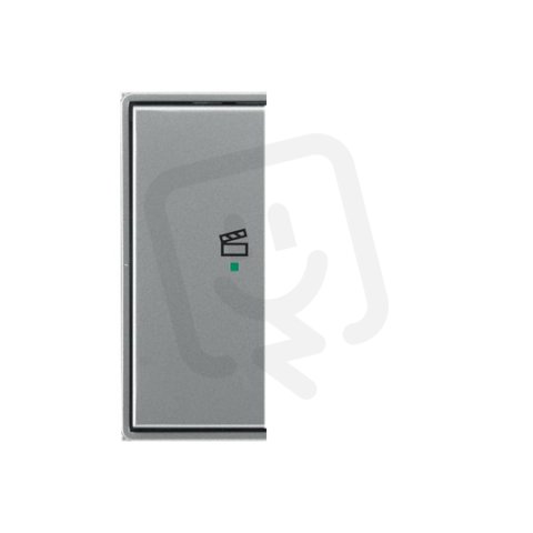 ABB Time Kryt 2násobný levý symbol scény ocelová 6220E-A02103 36