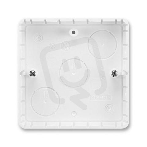 ABB Classic,Swing 3900-00019 B1 Krabice jednonásobná,pro lištový rozvod,81x81 mm