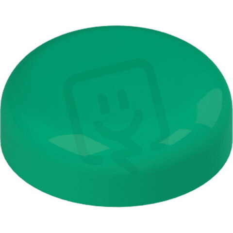 Světelná čočka d22mm, Čočka: bez symbolu, Zelená, Plochý, plast PIZZATO VELN2A40