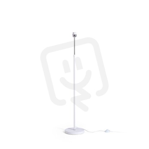 EMMETT stojanový podstavec bílá chrom 230V E27 15W RENDL R14117