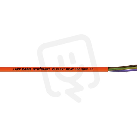 Připojovací kabel ÖLFLEX HEAT 180 SiHF 2X0,75 LAPP 0046001