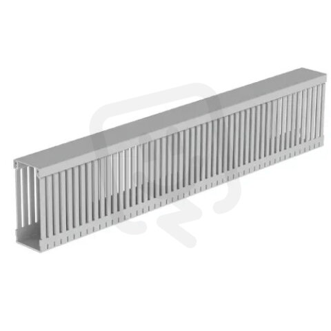 Rozvaděčový kanál HF, šedý RAL7035, 100x