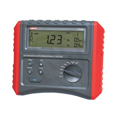Tester zemního odporu UNI-T  UT572 + odp