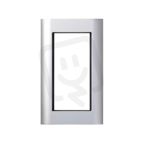 Středový rámeček pro sloupky a minisloupky ALC 2×K45 1×CIMA hliník SAL100/8