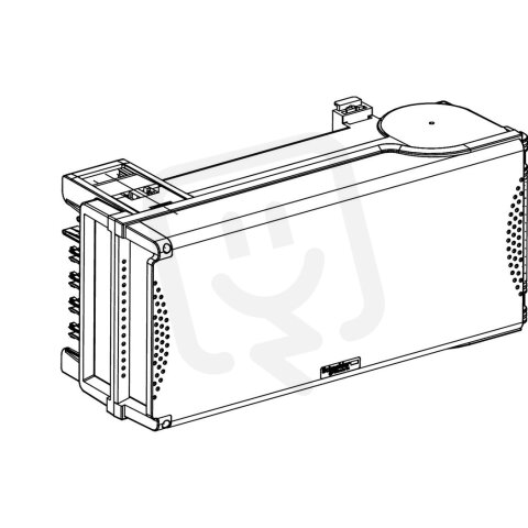 Vývodní skříň, Canalis KS, 100 A, 3L+N+PE, prázdná SCHNEIDER KSB100SV4
