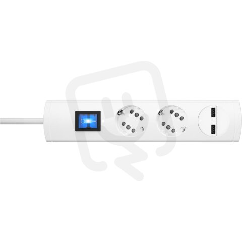 234802007 DUOversal PLUS 2=4, 2 USB Port