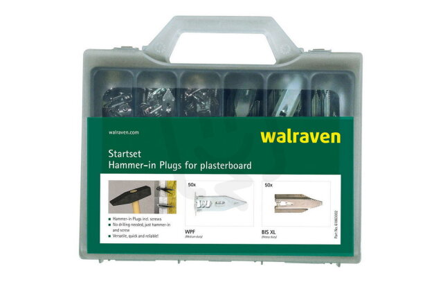 Sada pro sádrokarton 100 ks anglická WALRAVEN 61863002