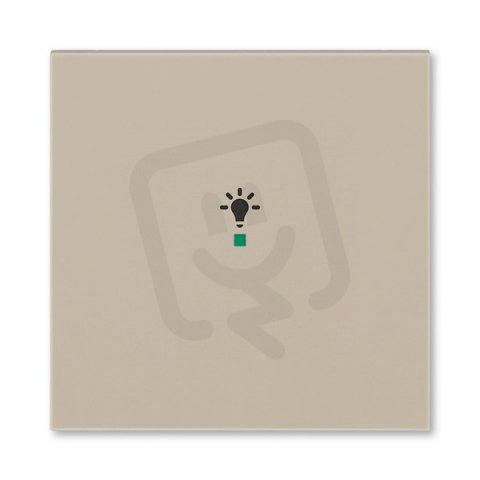 ABB Levit Kryt 1násobný symbol osvětlení macchiato 6220H-A01001 18