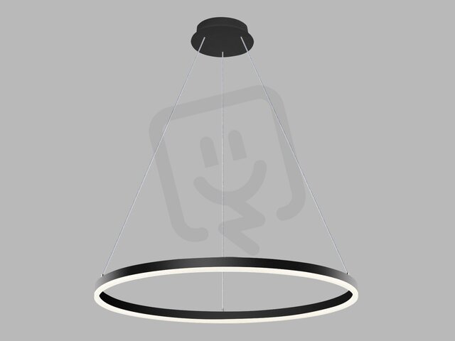 Závěsné svítidlo CIRCLE 80 P-Z, B CASAMBI TW 62W 2700K-4000K černá 3271073CSTW