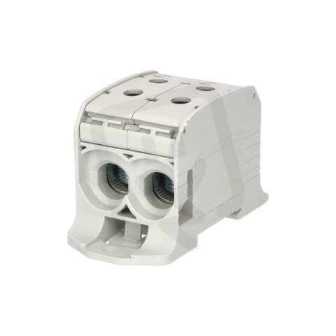 Svorka univerzální RKA 95 1/4 L G 232A 1P 4x vstup AL/CU šedá DIN/panel 1006035
