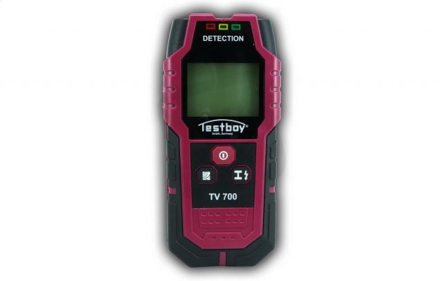 N.G. ELEKTRO NM 00200066 Detektor kovů Testboy TV 700, kovy, dřevo, kabely