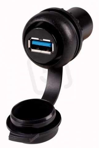 Eaton M22S-USB Konektor USB 3.0 A/A, kroužek černý