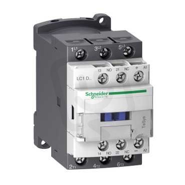 Schneider LC1D18BL Stykač 18A 1'Z' +1'V' 2,4 W,24V DC.