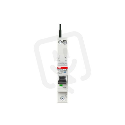 ABB DSE201 M C16 A300 kombinace jistič/chránič 1P+N 1M 10kA 16A 300mA C A