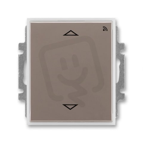 Spínač žaluziový sRF přijímačem868MHz 3299E-A33108 26 lungo/mléčná bílá Time ABB