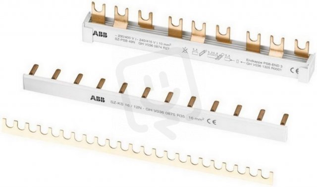 SZ-KS1/56 přípojnice neizolovaná univerzální ABB GJI2322322R0002