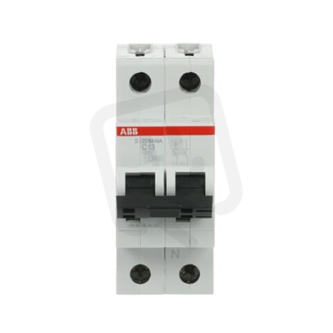 ABB S201M-C13NA jistič 1F odpojení N vodiče (1+NA) 13 A char. C 10kA