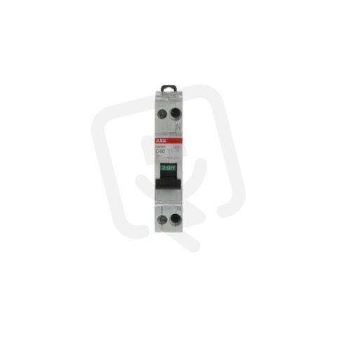 Jednofázový jistič s nulov. pólem SN201-C40 40 A char. C 6kA ABB 2CSS255101R0404