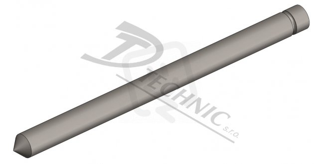 ZT 10 Zemnící tyč - 1000 mm DT TECHNIC 104030