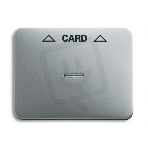 ABB Alpha Exclusive 1710-0-3331 Kryt spínače kartového,s čirým průzorem